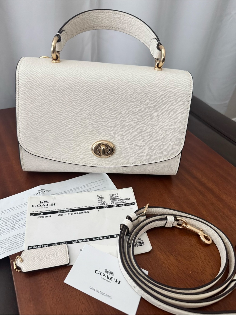 Coach Tilly Top Handle Satchel